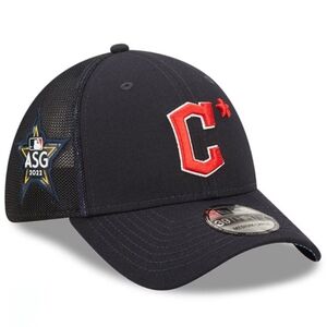 NEW Cleveland Guardians 2022 MLB All Star New Era 39THIRTY Flex Cap Hat Men M L